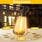 100FT Solar String Lights Outdoor Waterproof - Image 6