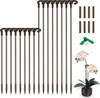 Invisible Orchid Sticks 17 inch &11 inch SupKing 16Pcs Plant Stakes by SupKing