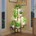 Corner Plant Stand with Grow Light by Homsorout