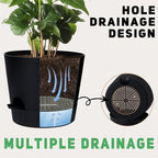 12 Inches Indoor Self Watering Planters - Image 3