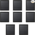 USB-C to Ring Barrel Plug 8Pack 4W Solar Charger by Paodekua