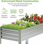 2PCS Galvanized Raised Garden Bed - Image 3