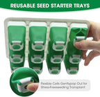 5PCS 60 Cell Self Watering Seed Starter Tray - Image 4