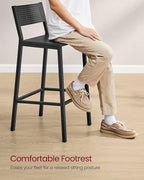 VASAGLE Bar Stool Set of 2, Bar Chairs - Image 9