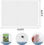 Bird Netting for Garden Protection, CANAGROW 4 Pack Garden Plant Mesh Netting - Image 2