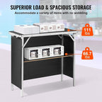VEVOR Folding Portable Bar Table, Tradeshow Podium Table - Image 5