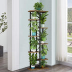 LINZINAR Plant Stand 8 Tier 9 Potted Multiple Flower Pot Holder Shelf Indoor - Image 3