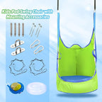 YAERSI Upgraded Kids Pod Swing Chair, Child Hanging Hammock Chair - Image 7