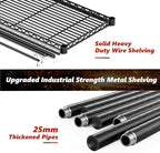Xcity Storage Shelves, 5 Tier Heavy Duty Metal Shelving Unit - Image 3