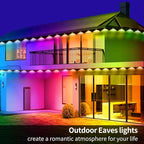 60ft Permanent Outdoor Light, RGB Outdoor eave Lights - Image 3