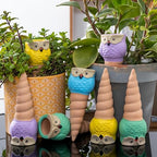 4 Pack Terracotta Watering Spikes, Vacation Self-Watering Planters Devices - Image 6