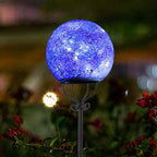 VCUTEKA Solar Outdoor Lights Garden Decor Mosaic Solar Garden Lights Waterproof - Image 6