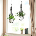 Macrame Plant Hanger Indoor Set of 2 - Image 2
