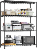 Xcity Storage Shelves, 4 Tier Heavy Duty Metal Shelving Unit by Unknown