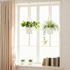 Mkono 2 Packs 43 Inch Macrame Plant Hanger Large - Image 5