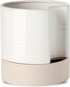 Nihow Self Watering Plant Pot: 8 Inch Ceramic Planter by Nihow
