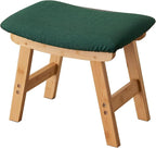 Foot Stool, Bamboo Small Sofa Foot Rest Under Desk, Extra Seating - Image 7