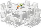 SERWALL Patio Dining Sets for 8, Outdoor Dining Sets for 8 Person by SERWALL