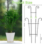 4P Plant Trellis for Potted Plants, Larger 23in Garden Trellis for Climbing - Image 2
