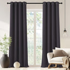 NICETOWN Blackout Drapery Curtain Panel 90 inches Long by NICETOWN
