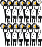 SUNVIE 12W Low Voltage LED Landscape Lights by SUNVIE