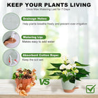 Plant Pots Indoor 7/6.5/6/5.5/5 Inch Self Watering Planters - Image 2