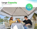 Quictent Privacy 8x8 Pop up Canopy Tent - Image 5