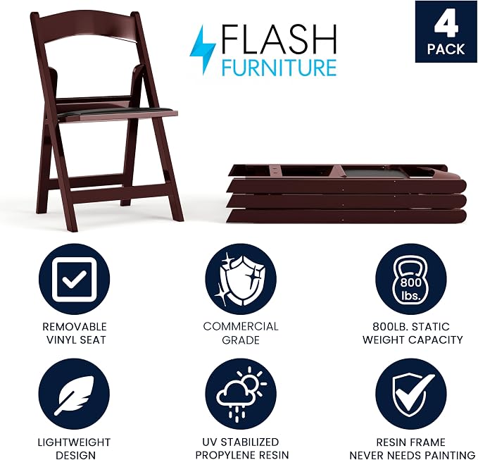 Flash Furniture Hercules Series Folding Chairs - Image 3