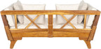 Merax Outdoor Patio Daybed Sofa, 3-Seat Sofa - Image 4
