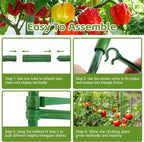 Riare 8 Pack 4 FT Tomato Cages for Garden- 48inches Heavy Duty Garden Stakes - Image 4