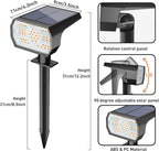 NYMPHY Solar Lights Outdoor Waterproof IP68, 56 LED 3 Lighting Modes Solar - Image 5