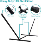 SUNCREAT Hammock with Stand 2 Person Heavy Duty, Freestanding Hammock with - Image 7