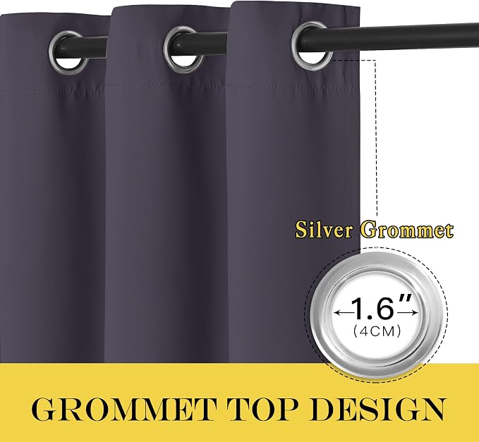 NICETOWN Blackout Room Divider Curtains - Image 5