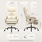 FLEXISPOT Luno 2-in-1 Chaise Lounge Chair Indoor - Image 2