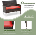PayLessHere Outdoor Furniture Set 4 Pcs Modular Patio Furniture Set Water - Image 5