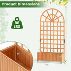 Giantex Wooden Raised Garden Bed - Image 5