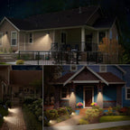 URPOWER Solar Lights Outdoor, Adjustable Spot Lights Outdoor, 2-in-1 Waterproof - Image 6