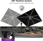 PURPLE LEAF 10 Feet Patio Umbrella - Image 8