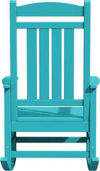 KINGYES HDPE Rocking Chairs Outdoor, Patio Rocking Chairs - Image 12
