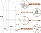 Crofy Foldable 3 Tier Corner Shelf, Metal Corner Plant Stand - Image 3