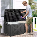 YITAHOME 150 Gallon Large Deck Box - Image 3