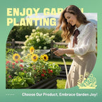 AHEONLAR 3 Pack 6×3×1ft Galvanized Raised Garden Beds, Oval Durable Planter - Image 7