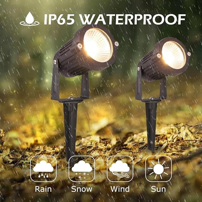 Low Voltage Landscape Lights Outdoor: 7W 700LM LED Landscape Lighting - Image 3