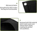 Hanging Planting Grow Bags, 18 Pockets Hanging Vertical Wall Planter Wall - Image 5