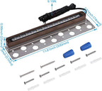 LEONLITE 8-Pack Premium Series 12 Inch Dimmable LED Hardscape Lighting 3 Way - Image 6
