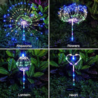 Garden Decor Solar Lights Outdoor, 155LED 8 Lighting Modes Pole Light - Image 5