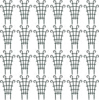 ZEAYEA 24 Pack Trellis for Potted Plants, Plastic Small Trellis for Pot by ZEAYEA