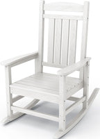 KINGYES HDPE Rocking Chairs Outdoor, Patio Rocking Chairs by KINGYES