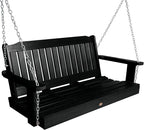 Highwood AD-PORL2-BKE Lehigh Porch Swing, 4 Feet by highwood