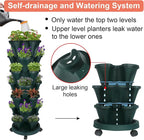 GameXcel Vertical Planter 7 Tier Stackable Planters Garden Planters Strawberry - Image 4
